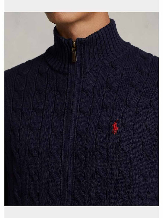 Cardigan pentru Bărbați Albastru
