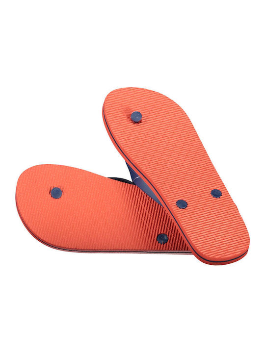 Squola Nautica Italiana Ανδρικά Flip Flops Κόκκινα