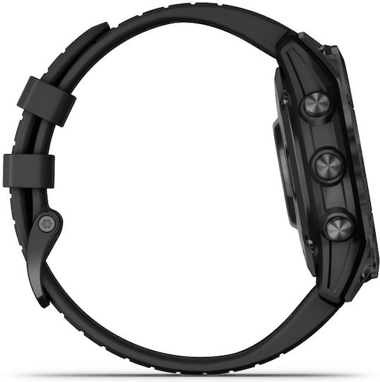 Garmin fenix 7 Pro Solar 47mm Waterproof Smartwatch with Heart Rate Monitor (Slate Gray with Black)