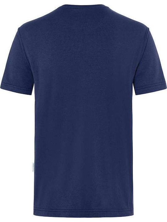 Karlowsky Ανδρικό Διαφημιστικό T-shirt Κοντομάνικο σε Navy Μπλε Χρώμα