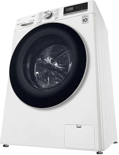 LG Πλυντήριο-Στεγνωτήριο Ρούχων 7kg/5kg Ατμού 1200 Στροφές με Wi-Fi