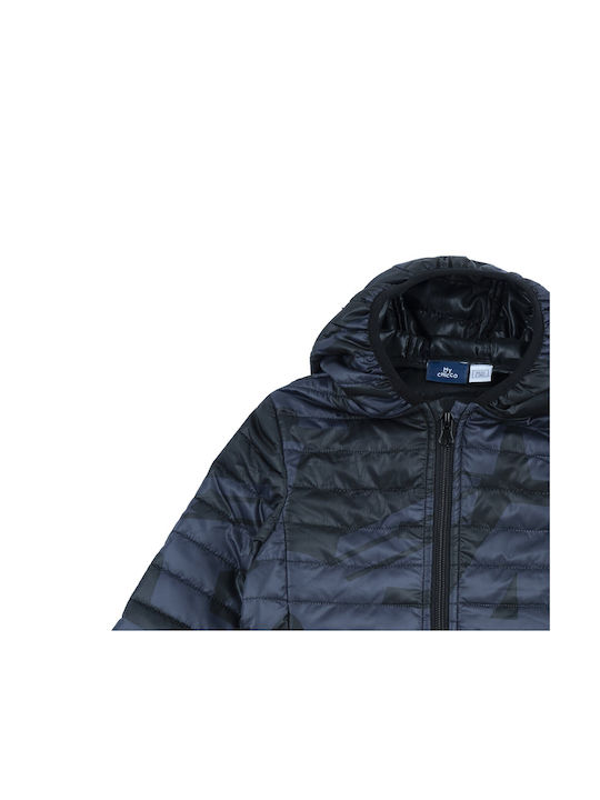 Chicco Casual Jacket Blue with Ηood