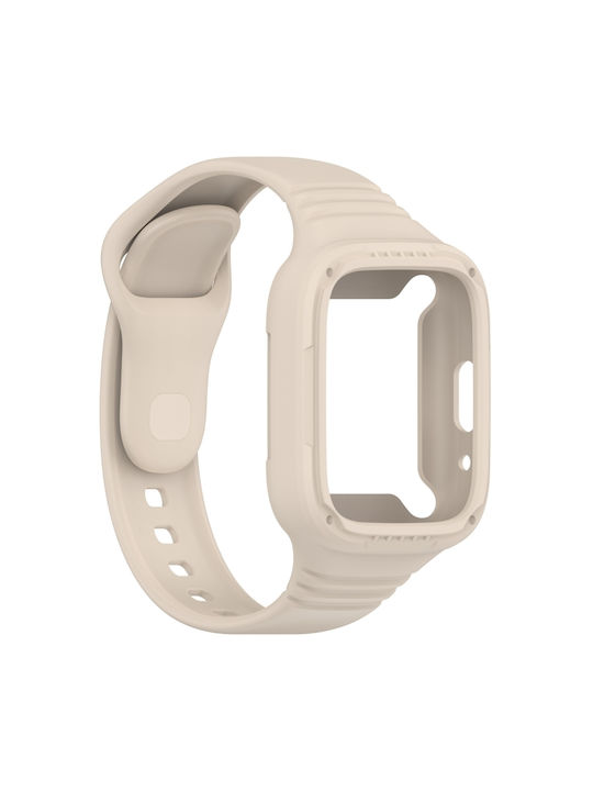 Active Integrated Strap Silicone Beige (Redmi Watch 3 Active)