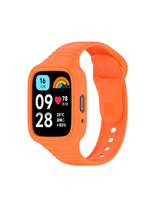 Integrated Strap Silicone Orange (Redmi Watch 3 Active)