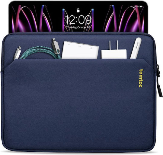 tomtoc B18 Ärmel Blau (Universal 12.9" - Universell 12,9 Zoll) B18B1B2