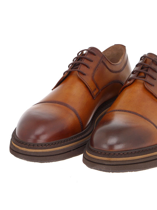 Men's Leather Casual Shoes Tabac Brown