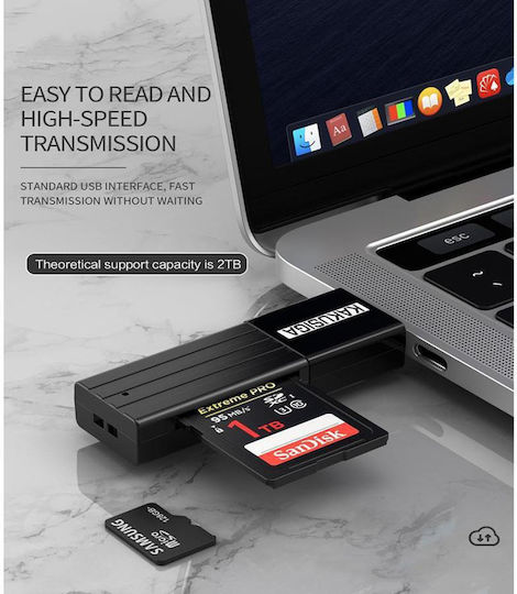KAL Electronics Card Reader USB 2.0 for /S/D/ / / / / /