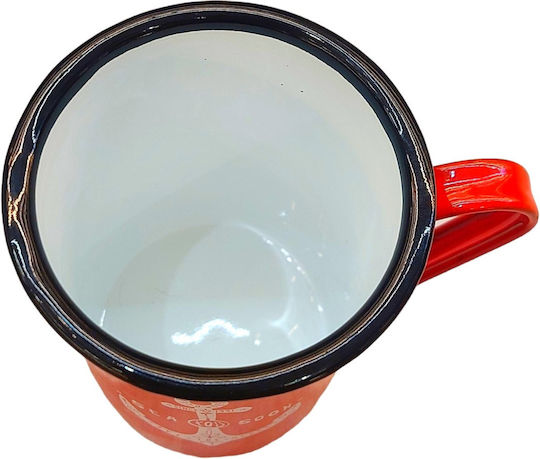 Mug Enamel Red