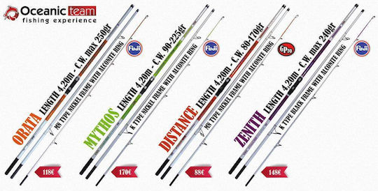 Oceanic Distance Καλάμι Ψαρέματος για Casting / Surf Casting / Heavy Casting 4.2m 245gr