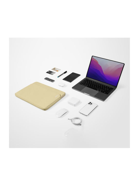 tomtoc Light-a18 Θήκη για Laptop 14" σε Κίτρινο χρώμα