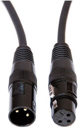 Cable4Me Cable XLR male - Μαύρο 3m