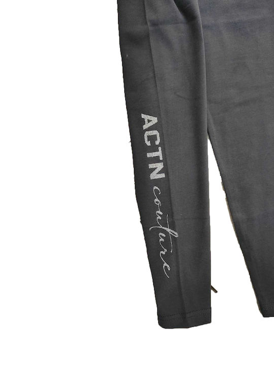 Action Sportswear Leggings pentru Copii Lung Gri