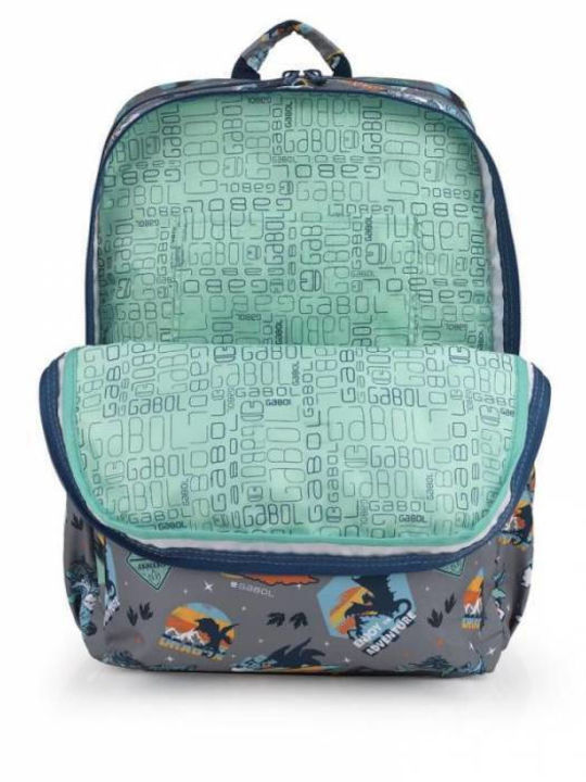 Gabol Dragon School Bag Backpack Elementary Multicolour
