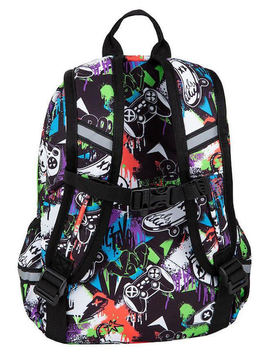 Coolpack Toby School Backpack Kindergarten with Water Bottle Holder Multicolour 10 Litres 26 x 12 x 35cm