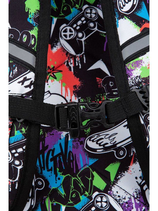 Coolpack Toby School Backpack Kindergarten with Water Bottle Holder Multicolour 10 Litres 26 x 12 x 35cm