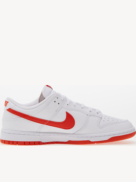 Sneakers White / Picante Red