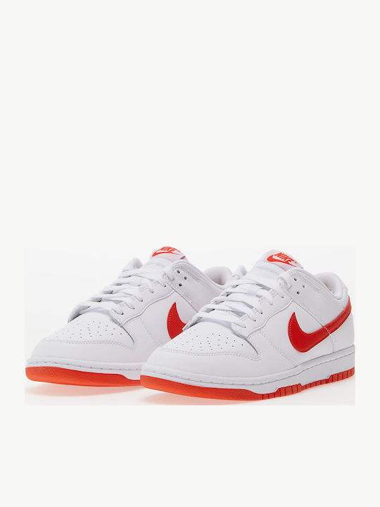 Sneakers White / Picante Red