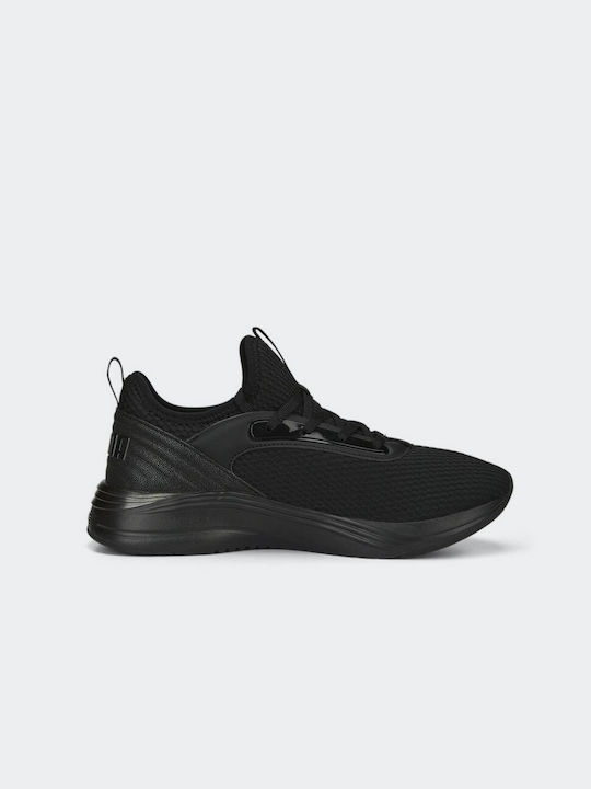 Puma Soft Rider Γυναικεία Sneakers Μαύρα