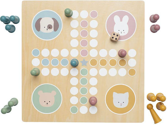 Board Game Ludo for 2-4 Players 6+ Years Old Jabadabado