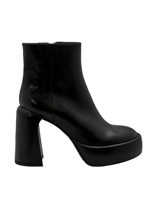 Elena Iachi Women's Leather Boots Black