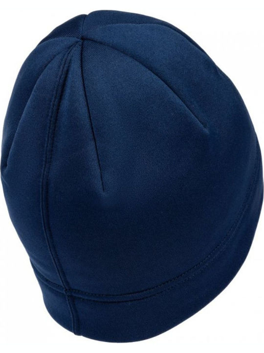 Beanie Unisex Fleece Beanie Knitted in Navy Blue color