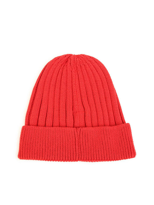 Timberland Kids Beanie Knitted Red