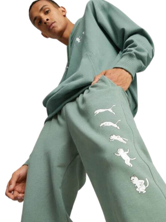 X Ripndip Jogginghose mit Gummizug Grün