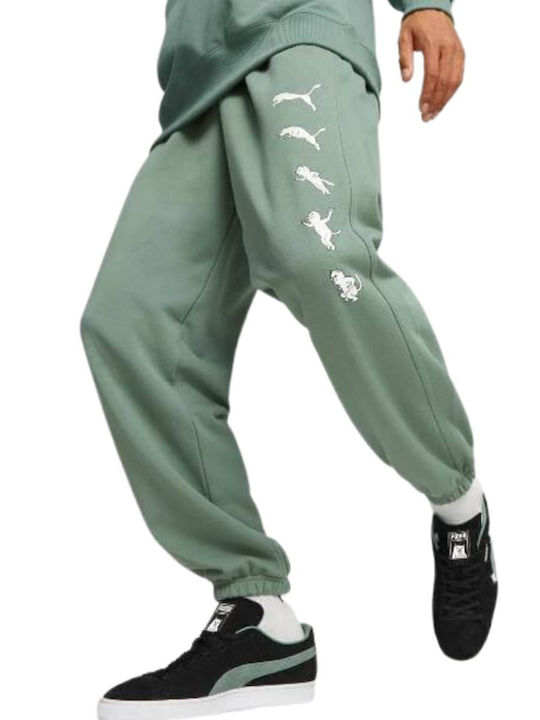 X Ripndip Jogginghose mit Gummizug Grün