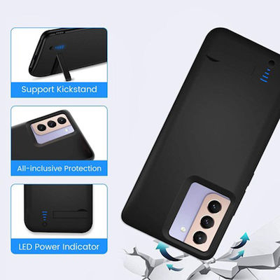 Techsuit Power Pro Back Cover Black (Galaxy S21 FE)