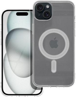 Coperta din spate Silicon Transparent (iPhone 15)