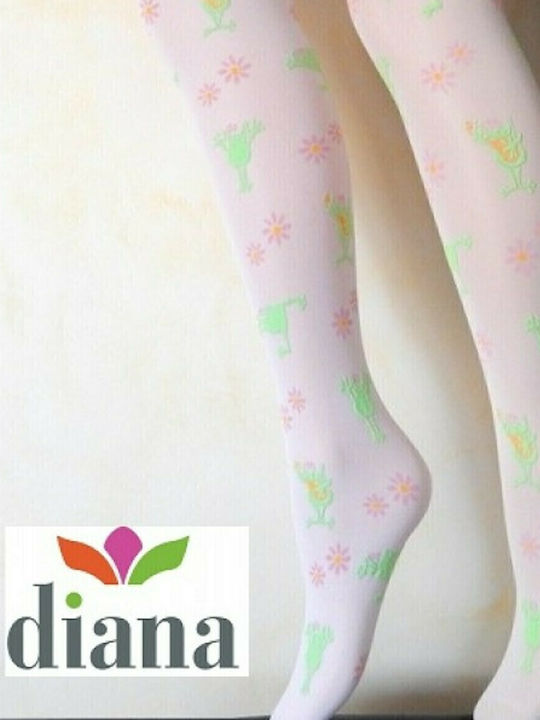 Diana Kinderstrumpfhose Weiß