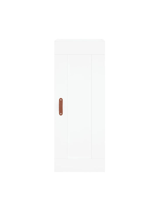 Schrank Boden Weiß 34.5x34x180cm
