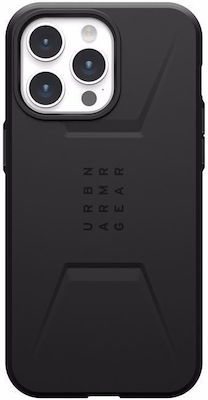 UAG Civilian Back Cover Μαύρο (iPhone 15 Pro Max)