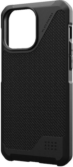 UAG Metropolis Lt Pro Back Cover Aramid Fiber 2mm Μαγνητικό Μαύρο (iPhone 15 Pro Max)