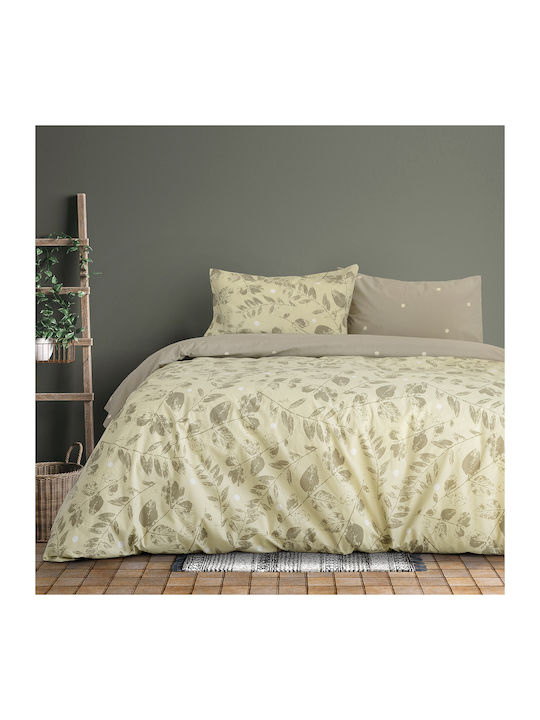 Kocoon Quilt Queen 230x250cm Fueglio Olive Green