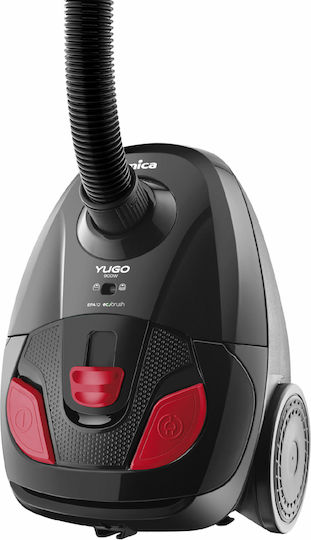 Amica Yugo VM1043 Vacuum Cleaner 900W Bagged 1.5lt Black