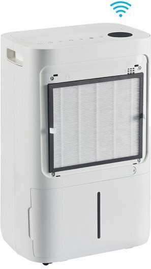 Kullhaus Alpha Q Pro Dehumidifier with Compressor Ionizer and Wi-Fi 20lt
