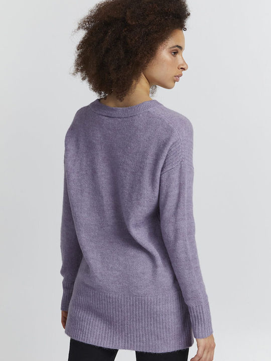 Kamara Long-sleeved Women's Pullover Lilacc