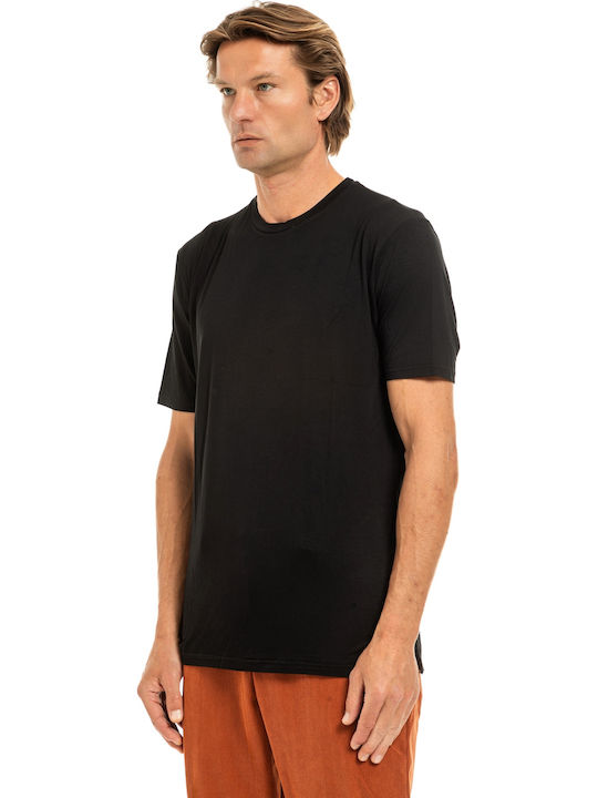 T-shirt Μαύρο