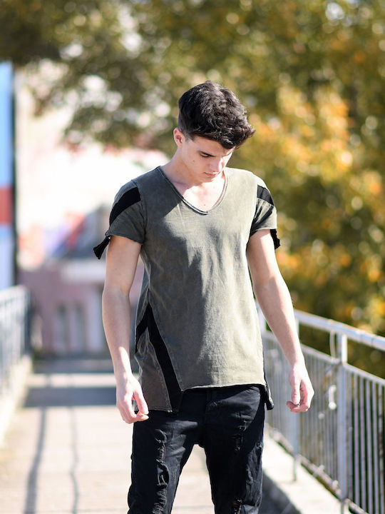 T-shirt Χακί