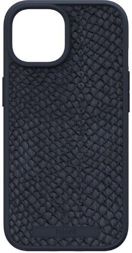 Njord Back Cover Leather 2mm Pink (iPhone 15)
