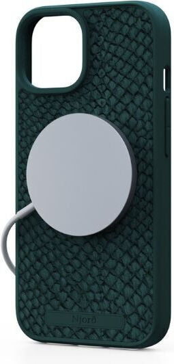 Njord Back Cover Leather 2mm Pink (iPhone 15)
