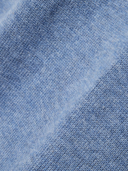Long Sleeve Sweater Stone Blue Melange