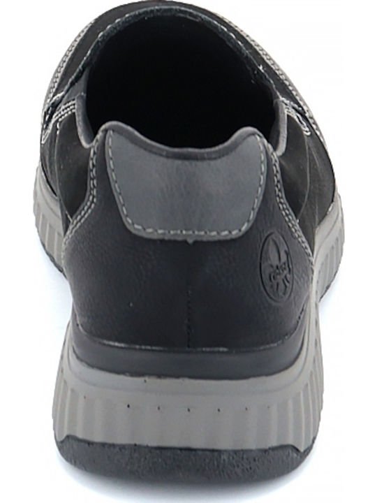 Men's Suede Casual Shoes Black