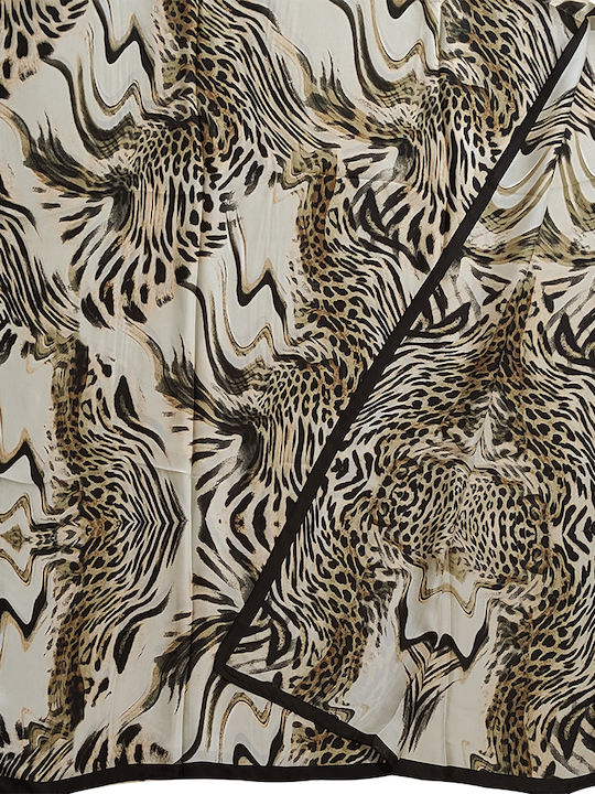 Gift-Me Women's Silk Scarf Beige