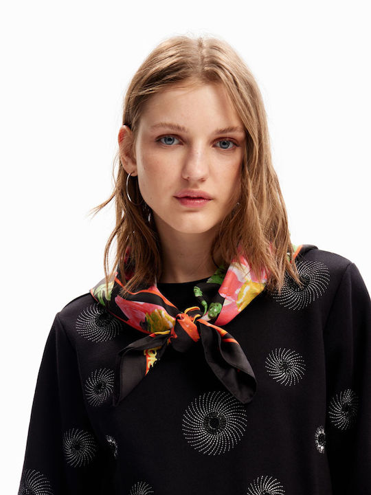 Desigual Square Женска Шал Многоцветен