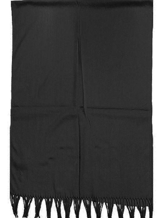Gift-Me Women's Cashmere Scarf Black