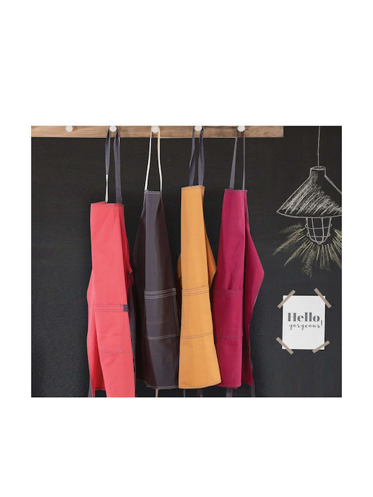 Nef-Nef Homeware Perfetto Apron Gray 75x55cm