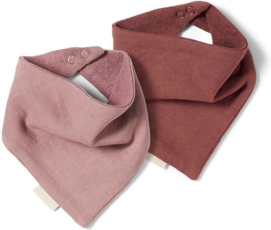 Nuuroo Acile Bandana aus 100% Baumwolle Rosa 2Stück