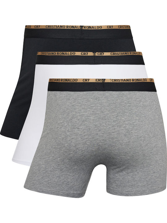 Cristiano Ronaldo Herren Boxershorts Mehrfarbig 3Packung